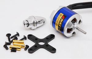 MOTOR ELÉTRICO BRUSHLESS 1200KV ou RPM/V OUTRUNNER 